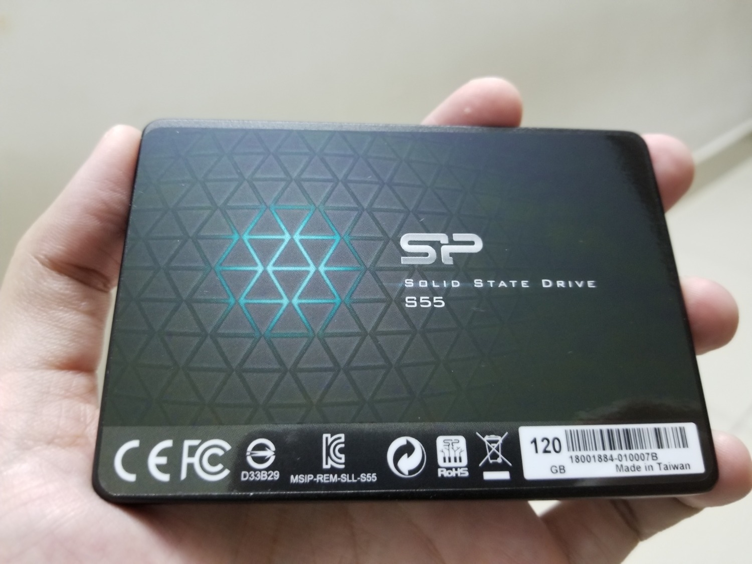 Ổ Cứng SSD Silicon Power S55 120GB (TLC) Up To 550MB/s / 420MB/s - Hàng Chính Hãng