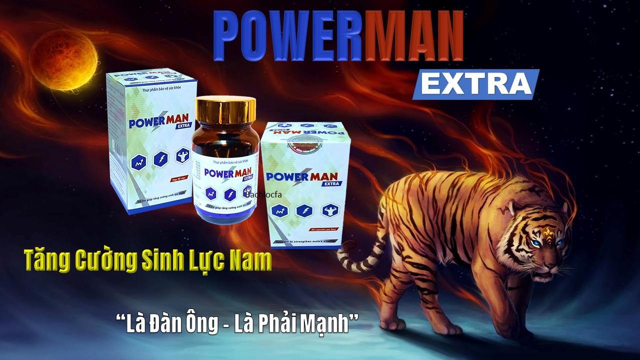 PowerMan 1 TPCN Tăng Cường Sinh Lý Nam