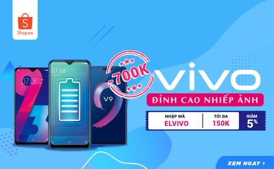 [QC] Giới thiệu “chiến binh mới” Y15 & Y93 trên Shopee, Vivo giảm mạnh 700K cho người dùng Việt
