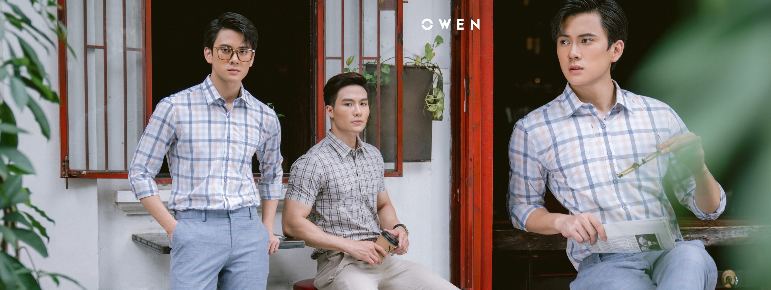 OWEN Fashion 1 – Thương Hiệu Thời Trang Dành Cho Phái Mạnh Chất Liệu Của Áo Sơ Mi Owen Mềm Mịn, Thoáng Khí Giúp Thấm Hút Mồ Hôi Tốt.