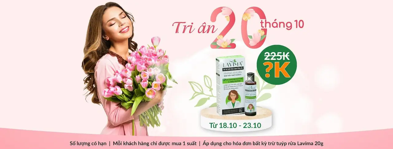 Lavima Bộ Giải Pháp Xử Lý Nấm Ngứa, Huyết Trắng, Lộ Tuyến Cho Vùng Kín Bằng Thảo Dược Và Men Vi Sinh Nhập Khẩu Đạt Chuẩn Châu Âu, Ra Đời Năm 2017 Bởi Dược Sỹ Đh Dược Hà Nội Đặng Huyền.