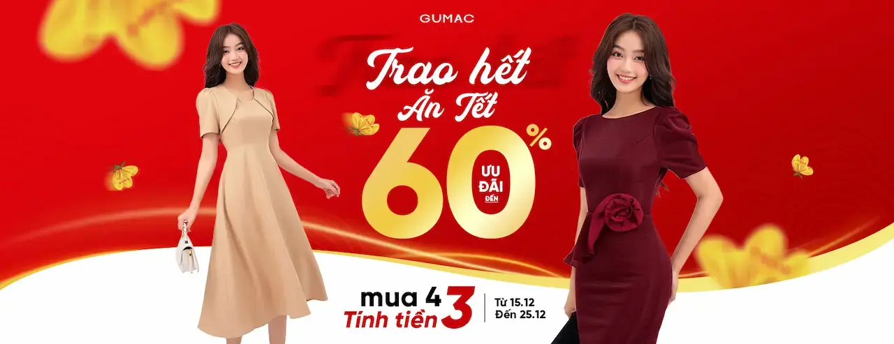 GUMAC 1 Chuỗi cửa hàng thời trang nữ, mẫu thời trang nữ cá tính, thời trang nữ công sở