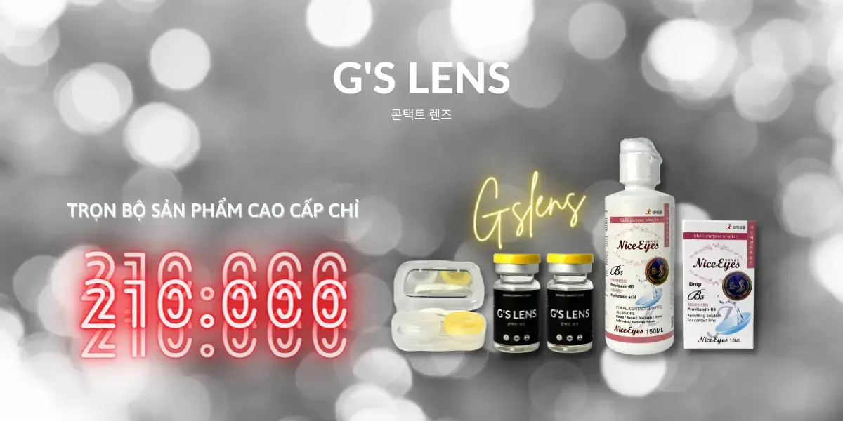 Gslens Là 1 Đại Lý Cung Cấp Sản Phẩm Lens Chất Lượng, Giá Cả Phải Chăng, Rõ Nguồn Gốc Xuất Xứ, Chế Độ Hậu Mãi Tốt.