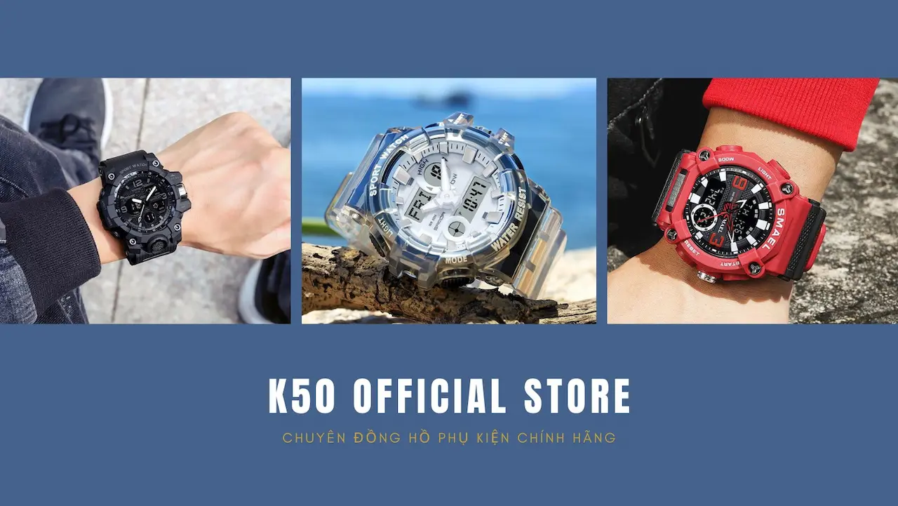 K50 Store 1 Shop Chuyên Các Loại Đồng Hồ Thể Thao, Vigate Nam Nữ, Đồng Hồ Thể Thao Chính Hãng