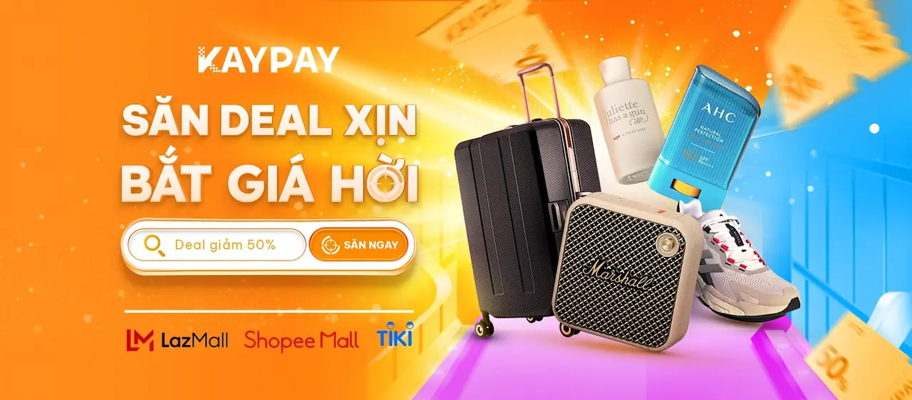 Bên Cạnh Các Deals Hời Từ Mọi Sàn Tập Trung Tại Kaypay, Bạn Còn Có Thể Săn Các Sản Phẩm Hot Tại Chương Trình Giá Rẻ Vô Đối!  Săn Deal Rẻ Vô Đối Tuần Này: 12g00 & 21g00 Mỗi Ngày, Ùa Vào Săn Deal Hời Với Sản Phẩm Hot