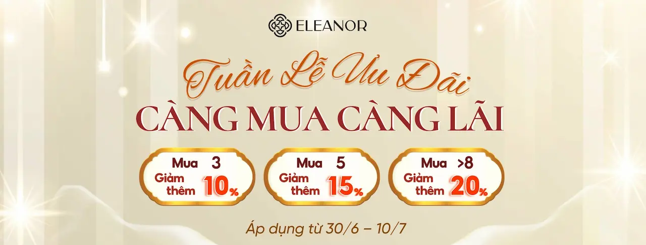 Eleanor Accessories 1 Shop Phụ Kiện Thời Trang Nữ Bông Tai, Nhẫn, Dây Chuyền, Vòng Tay, Cài Áo, Hộp Trang Sức, Lắc Chân.