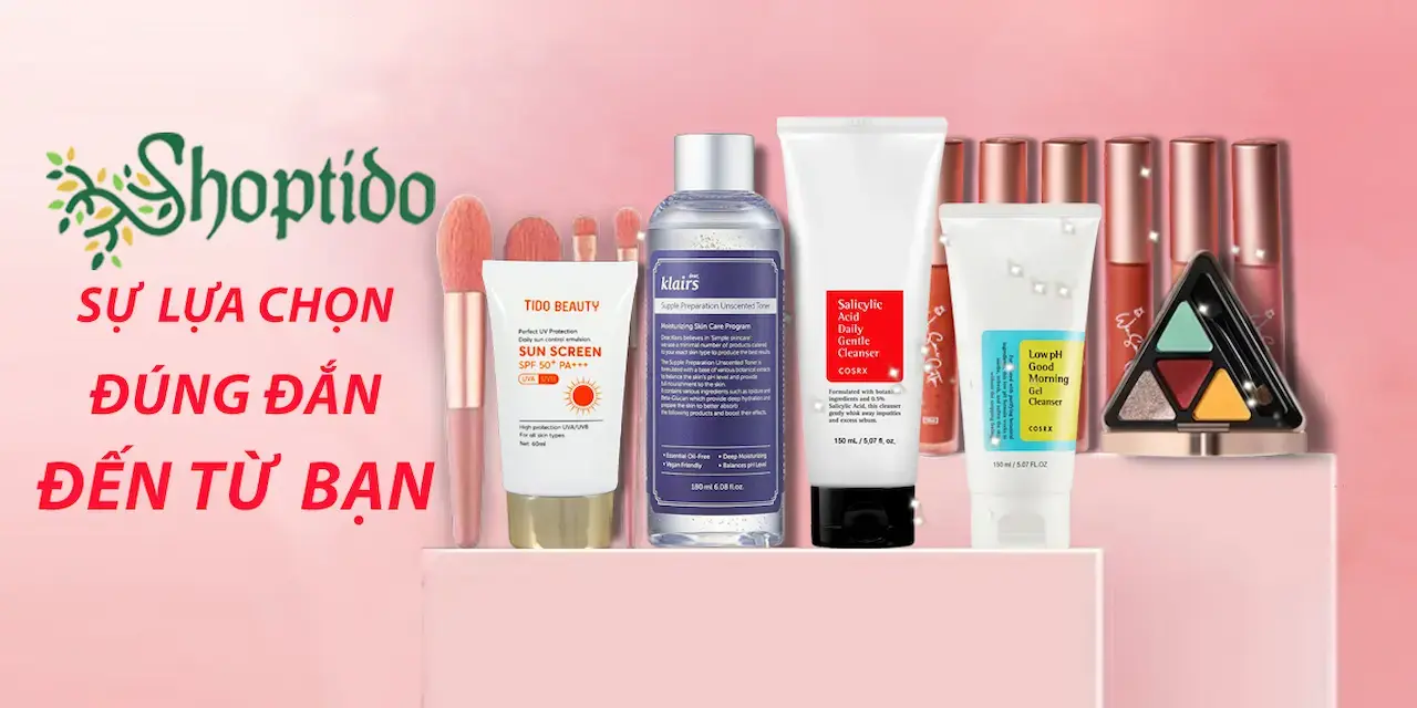 Shoptido 1 Của Hàng Mặt Nạ Đắp, Dưỡng Da & Serum, Sữa Rửa Mặt  Từ Bnbg, Mediheal, 3w Clinic & Nhiều Hơn Nữa Mỹ Phẩm Chính Hãng Thoả Thích