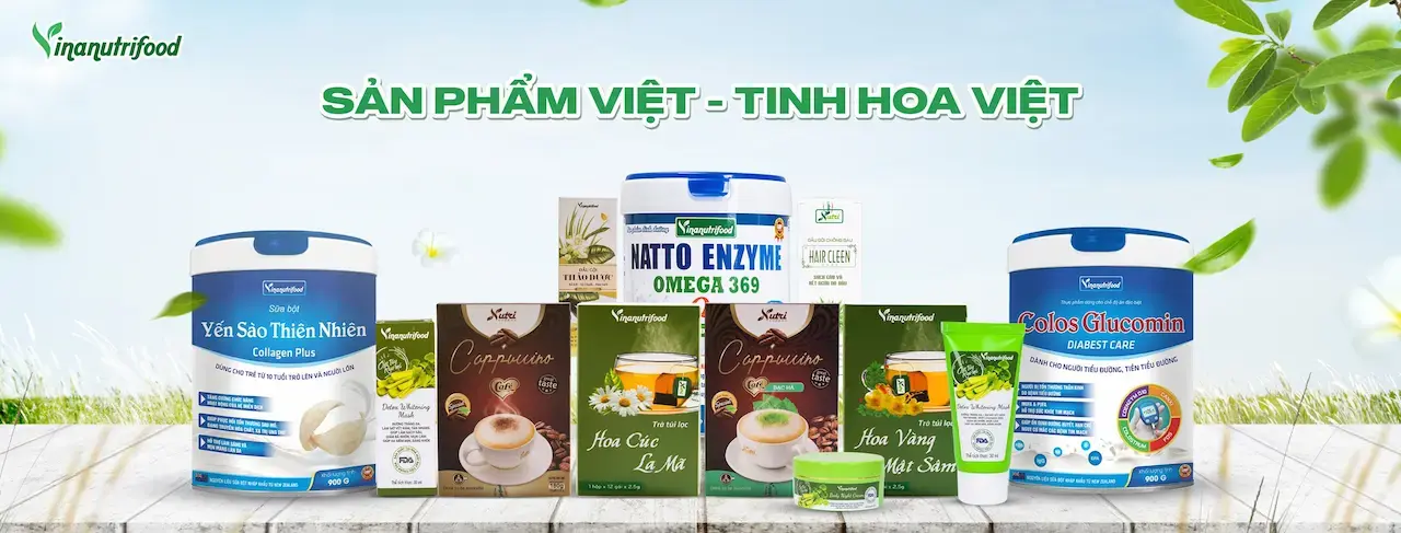 Vinanutrifood 1 Shop cung cấp các sản phẩm làm đẹp, thực phẩm bảo vệ sức khỏe, được nhiều người tin dùng