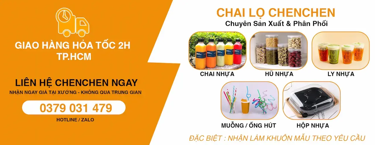 CHAI LỌ CHENCHEN chailochenchen Chuyên cung cấp sỉ lẻ chai, ly, hủ nhựa nhựa giá rẻ tại Sài Gòn Ship hàng toàn quốc, LH 0379 031 479