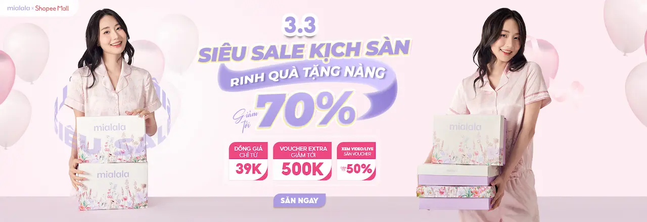 Mialala 1 Hệ thống đồ lót, đồ ngủ thiết kế Tiên phong tạo ra cách mạng trải nghiệm trong ngành đồ lót, đồ ngủ