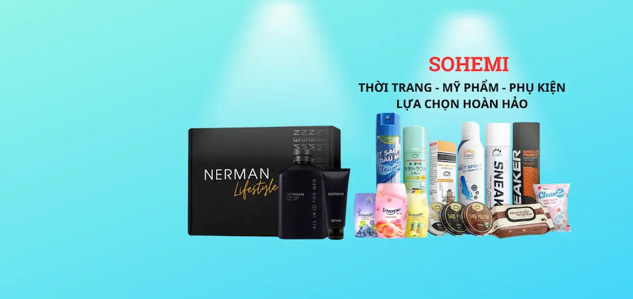 SOHEMI THỜI TRANG NAM CAO CẤP, CHĂM SÓC SẮC ĐẸP NAM GIỚ cam kết hoàn tiền 100% nếu sản phẩm không giống hình ảnh
