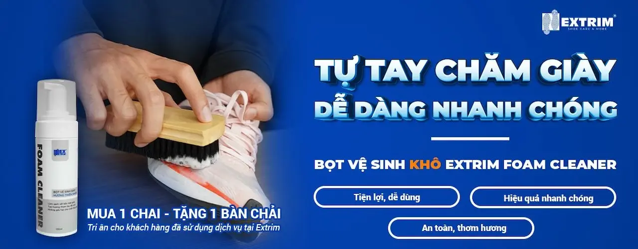 Extrimvn 1 Dịch vụ Chăm sóc, Bảo dưỡng, Custom, Sửa chữa Giày & Túi Chuyên Nghiệp - Nhanh Chóng - Tiện Lợi