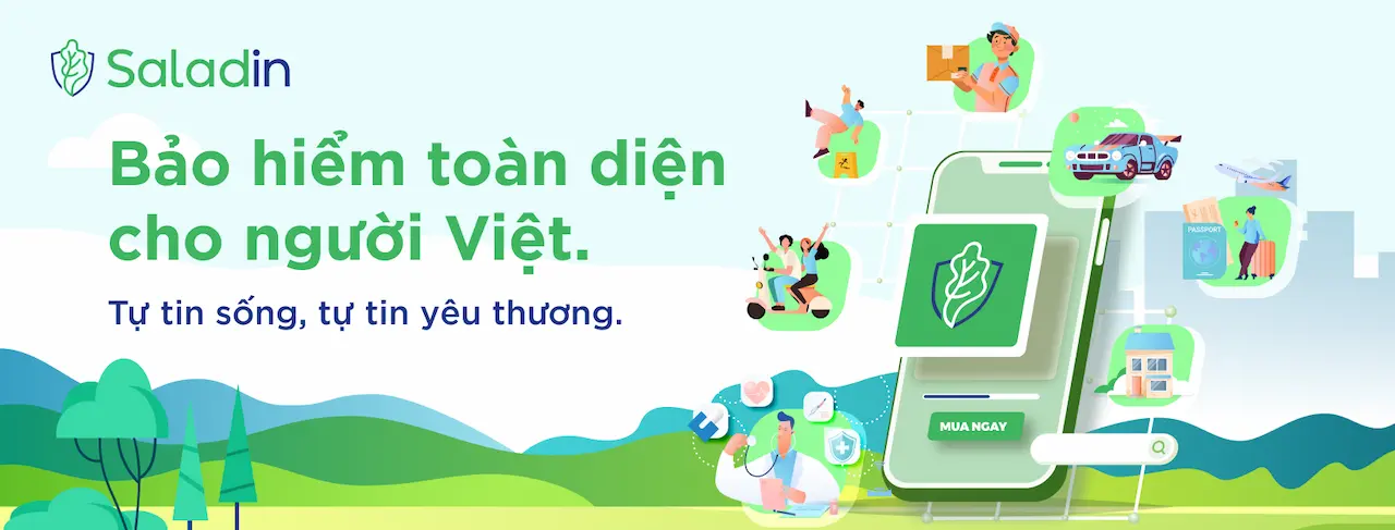 BẢO HIỂM SALADIN 1 Làm việc online 100%, không cần đóng phí, không tốn công sức, không mất thời gian, không áp lực doanh số.