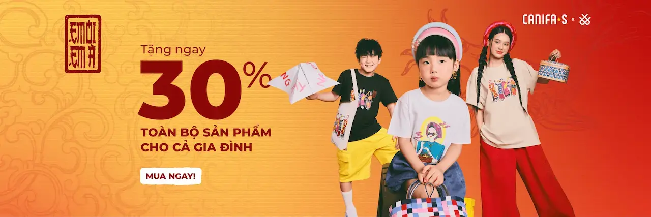 Canifa 1 Canifa trân trọng hành trình nuôi dưỡng công dân toàn cầu của BMS để các con luôn Tự tin - Năng động - Toàn diện!