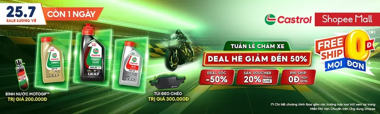 Castrol Vietnam đã trở lại với sứ mệnh đem đến những trải nghiệm hoàn toàn mới cho tín đồ xe máy, đặc biệt xe tay ga