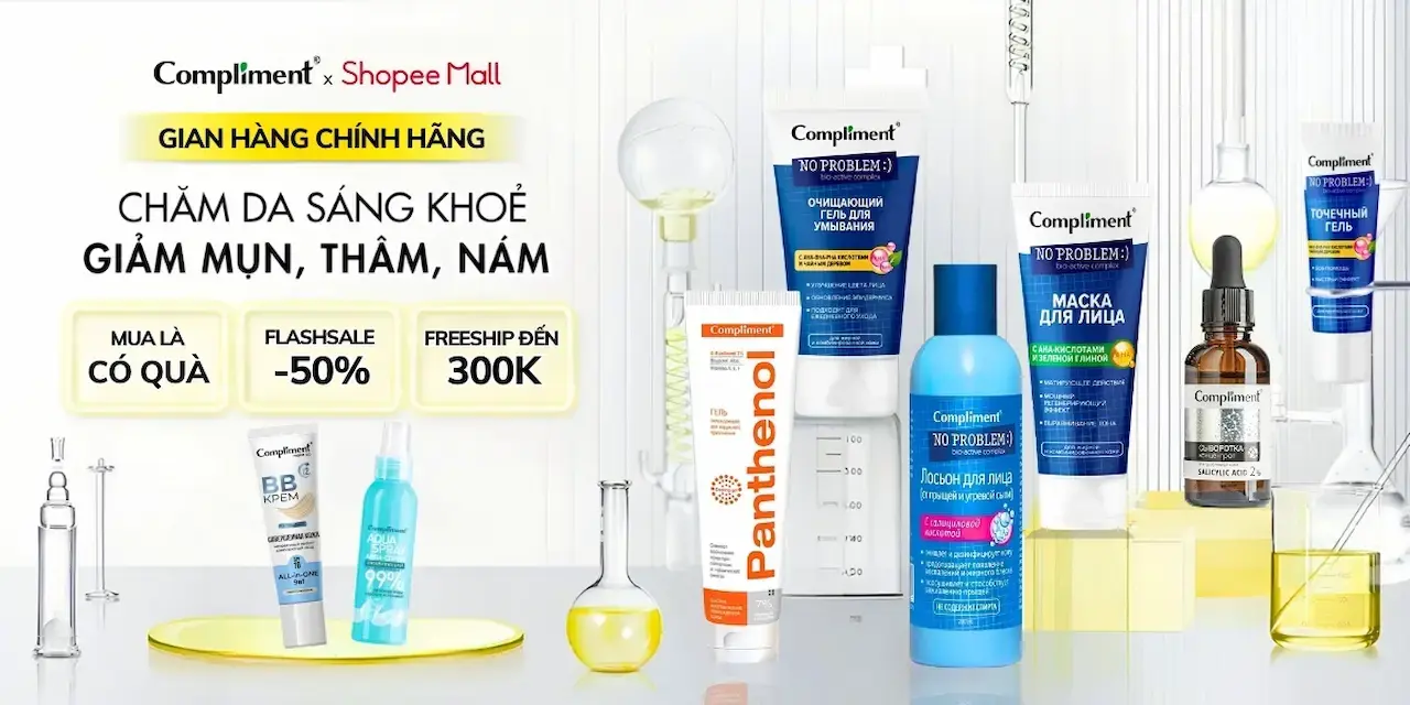 Compliment sản xuất mỹ phẩm lớn & nổi tiếng nhất nước Nga được thành lập từ năm 1994