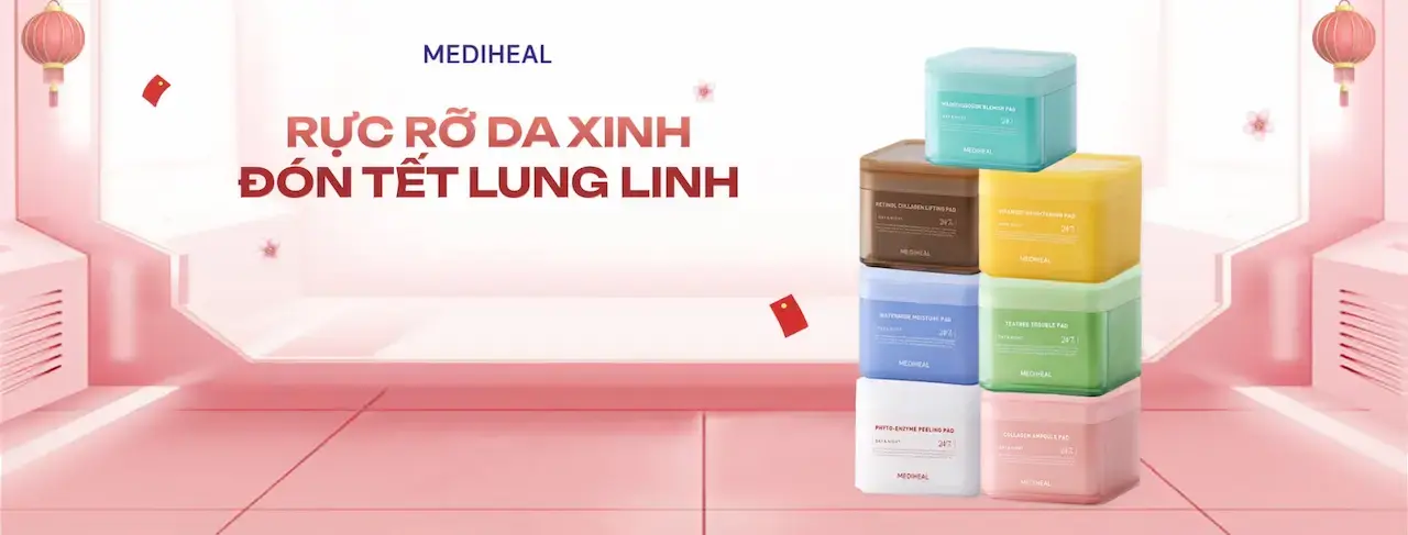 Mediheal 1 đơn vị phân phối độc quyền dòng mỹ phẩm chăm sóc da tại nhà hàng đầu tại Hàn Quốc giải pháp chăm sóc da tại nhà