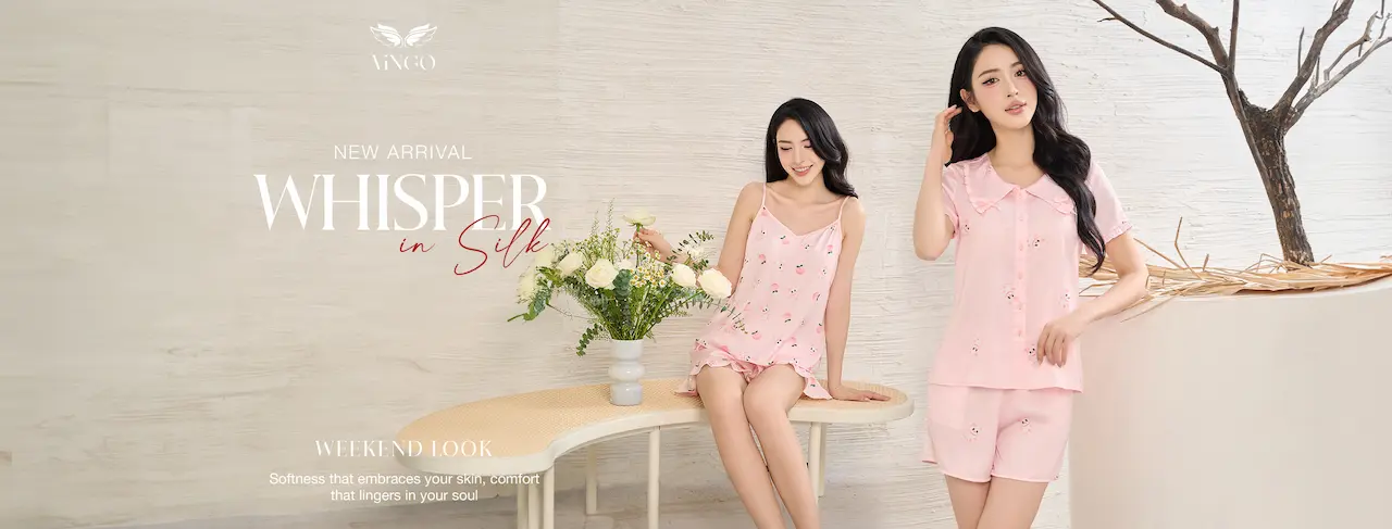 Vingo 1 sản phẩm của Vingo luôn chú trọng vào chất liệu và thiết kế, thể hiện các nét đẹp tự nhiên trên cơ thể phụ nữ.