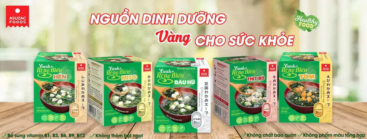 Asuzac Foods 1 Thương hiệu đến từ Nhật Bản, chuyên sản xuất các loại thực phẩm sấy thăng hoa (Freeze Dried)