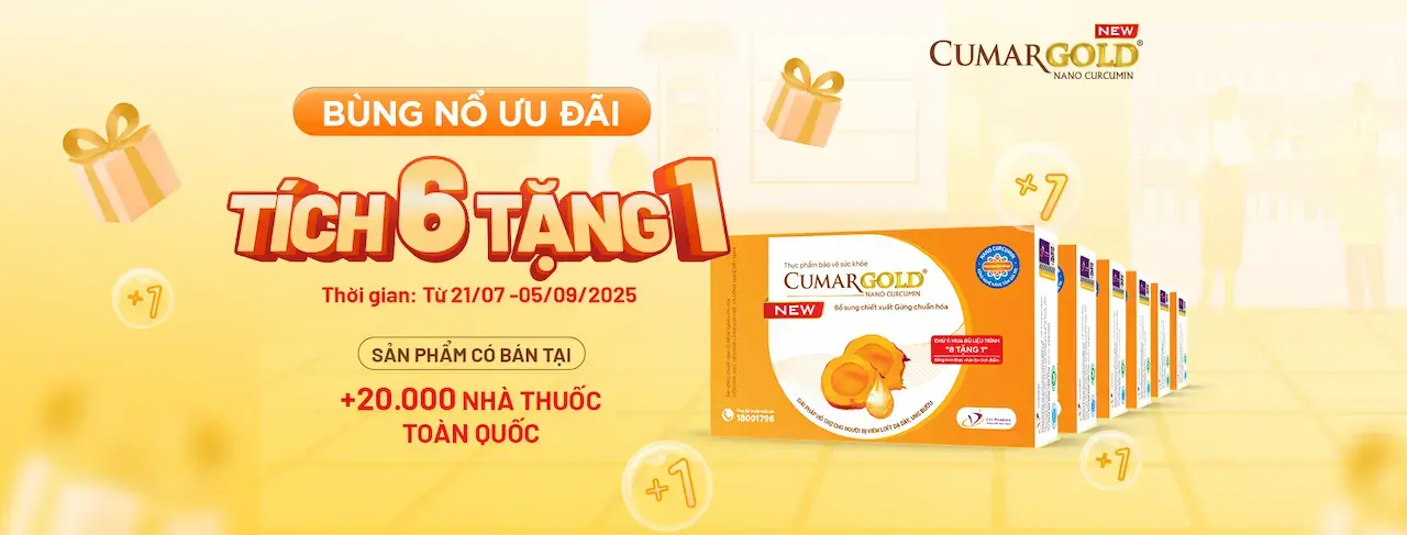 CumarGold 13 năm trên thị trường trong lĩnh vực hỗ trợ điều trị các bệnh lý về dạ dày như viêm loét dạ dày, tá tràng