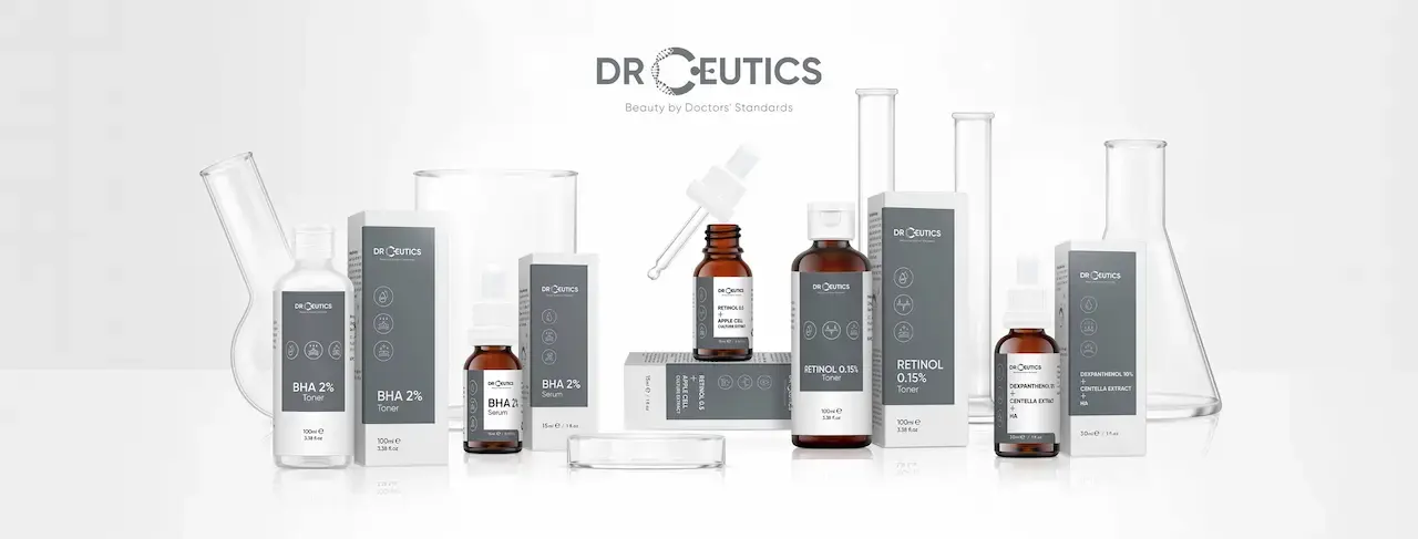 DrCeutics 1 thương hiệu dược mỹ phẩm an toàn Giúp hồi phục và nuôi dưỡng những làn da mỏng yếu, tổn thương