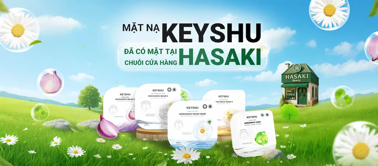 KEYSHU 1 sản phẩm an toàn, lành tính và thân thiện với làn da bảo vệ và nuôi dưỡng từ sâu bên trong