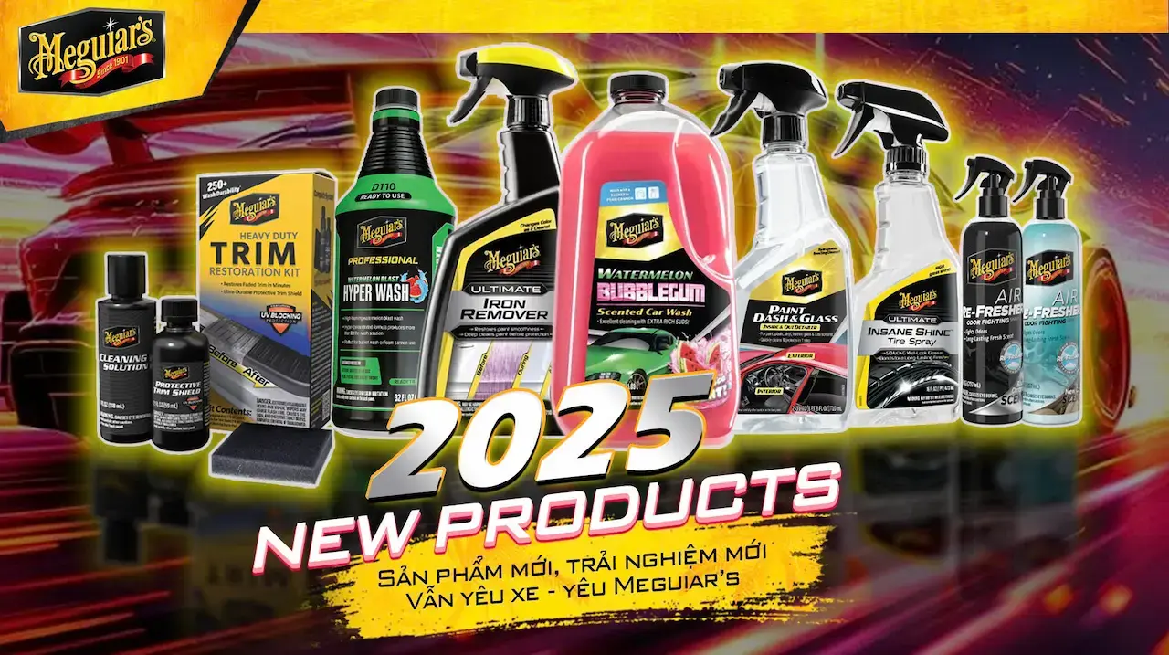 Meguiar's Việt Nam Sản phẩm chăm sóc xe hàng đầu thế giới Made in USA since 1901 Phân phối - Đào tạo đại lý