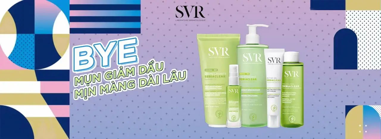 SVR cung cấp 1 giải pháp da liễu cho mọi làn da với công thức siêu hiệu quả, an toàn tuyệt đối và mang lại cảm giác tận hưởng khi sử dụng