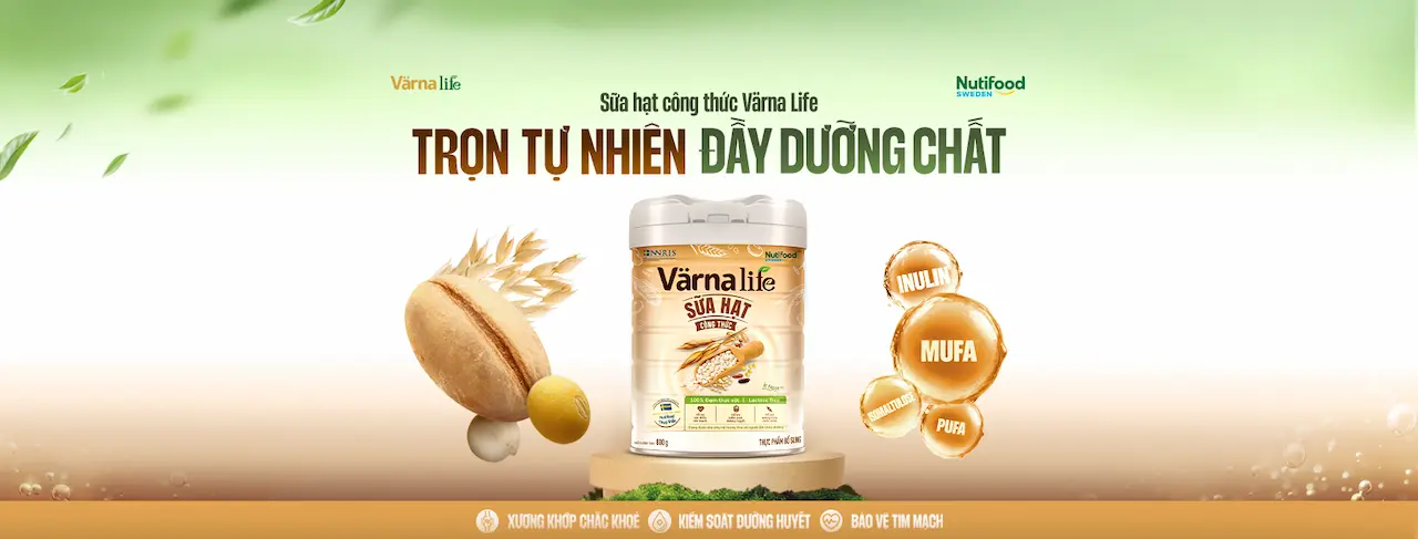 Varna Life là thương hiệu của công ty Nutifood Thụy Điển (Nutifood Sweden AB) 1 Nhãn hàng cung cấp giải pháp dinh dưỡng thuộc Nutifood Sweden